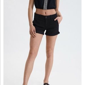 black twill shorts || american eagle
